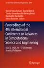 Buchcover Proceedings of the 4th International Conference on Advances in Computational Science and Engineering
