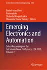 Buchcover Emerging Electronics and Automation