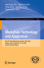Buchcover Blockchain Technology and Application
