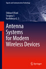 Buchcover Antenna Systems for Modern Wireless Devices