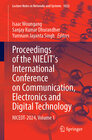 Buchcover Proceedings of the NIELIT's International Conference on Communication, Electronics and Digital Technology