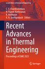 Buchcover Recent Advances in Thermal Engineering