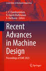 Buchcover Recent Advances in Machine Design