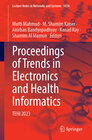 Buchcover Proceedings of Trends in Electronics and Health Informatics
