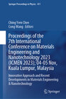 Buchcover Proceedings of the 7th International Conference on Materials Engineering and Nanotechnology 2023 (ICMEN 2023); 04-05 Nov