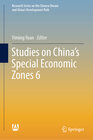 Buchcover Studies on China’s Special Economic Zones 6