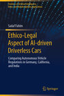Buchcover Ethico-Legal Aspect of AI-driven Driverless Cars