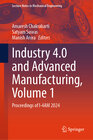 Buchcover Industry 4.0 and Advanced Manufacturing, Volume 1