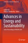 Buchcover Advances in Energy and Sustainability