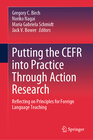 Buchcover Putting the CEFR into Practice Through Action Research
