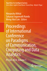 Buchcover Proceedings of International Conference on Paradigms of Communication, Computing and Data Analytics