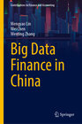 Buchcover Big Data Finance in China