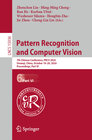 Buchcover Pattern Recognition and Computer Vision