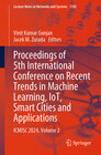 Buchcover Proceedings of 5th International Conference on Recent Trends in Machine Learning, IoT, Smart Cities and Applications