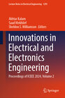 Buchcover Innovations in Electrical and Electronics Engineering
