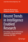 Buchcover Recent Trends in Intelligence Enabled Research