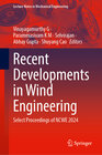 Buchcover Recent Developments in Wind Engineering