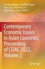 Buchcover Contemporary Economic Issues in Asian Countries: Proceeding of CEIAC 2022, Volume 2