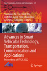 Buchcover Advances in Smart Vehicular Technology, Transportation, Communication and Applications