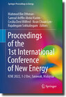 Buchcover Proceedings of the 1st International Conference of New Energy