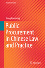 Buchcover Public Procurement in Chinese Law and Practice