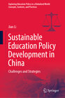 Buchcover Sustainable Education Policy Development in China