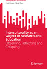 Buchcover Interculturality as an Object of Research and Education