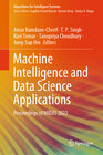 Buchcover Machine Intelligence and Data Science Applications