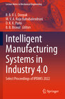 Buchcover Intelligent Manufacturing Systems in Industry 4.0