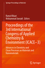 Buchcover Proceedings of the 3rd International Congress of Applied Chemistry & Environment (ICACE–3)