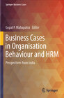 Buchcover Business Cases in Organisation Behaviour and HRM