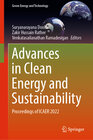 Buchcover Advances in Clean Energy and Sustainability