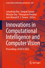 Buchcover Innovations in Computational Intelligence and Computer Vision