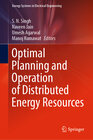 Buchcover Optimal Planning and Operation of Distributed Energy Resources
