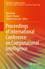 Buchcover Proceedings of International Conference on Computational Intelligence