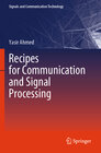 Buchcover Recipes for Communication and Signal Processing