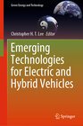 Buchcover Emerging Technologies for Electric and Hybrid Vehicles