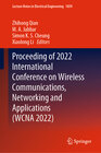 Buchcover Proceeding of 2022 International Conference on Wireless Communications, Networking and Applications (WCNA 2022)