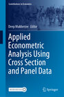 Buchcover Applied Econometric Analysis Using Cross Section and Panel Data