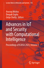 Buchcover Advances in IoT and Security with Computational Intelligence