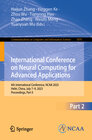 Buchcover International Conference on Neural Computing for Advanced Applications