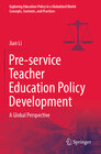 Buchcover Pre-service Teacher Education Policy Development