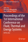 Buchcover Proceedings of the 1st International Conference on Fluid, Thermal and Energy Systems