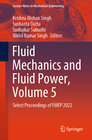 Buchcover Fluid Mechanics and Fluid Power, Volume 5