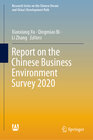 Buchcover Report on the Chinese Business Environment Survey 2020