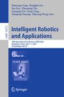 Buchcover Intelligent Robotics and Applications