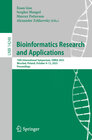 Buchcover Bioinformatics Research and Applications