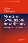 Buchcover Advances in Communication and Applications