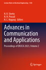 Buchcover Advances in Communication and Applications