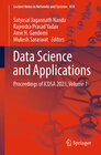 Buchcover Data Science and Applications